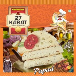 Royal Bikaneri 27 Karat Papad  Pure - Mal Ji Ki Dukan